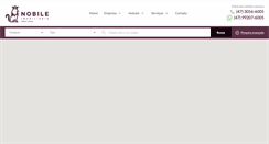 Desktop Screenshot of nobile.imb.br
